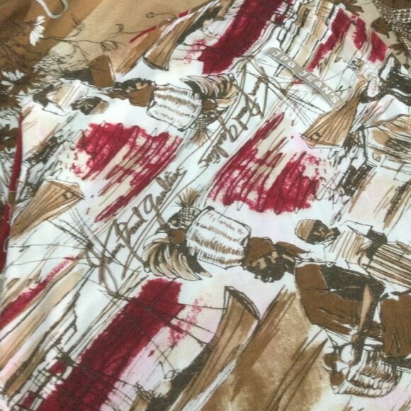 Gaultier JPG One shoulder PARIS dress S - Picture 4 of 8